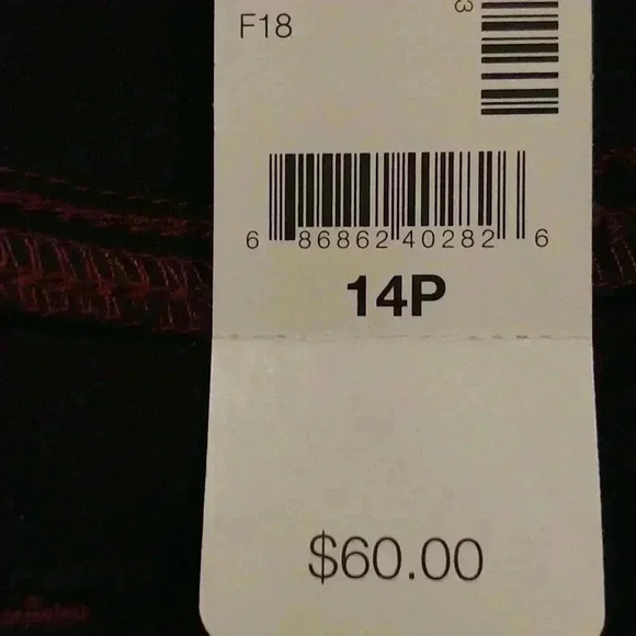 NWT Pennington's  Plus Size Jeggings - Size 14P - Picture 4 of 7